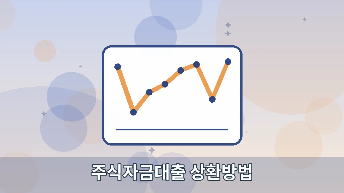 주식자금대출 상환방법 안내 이미지 4