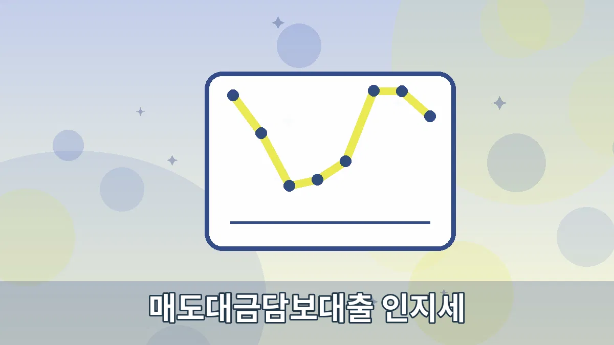 매도대금담보대출 인지세 안내 이미지 5
