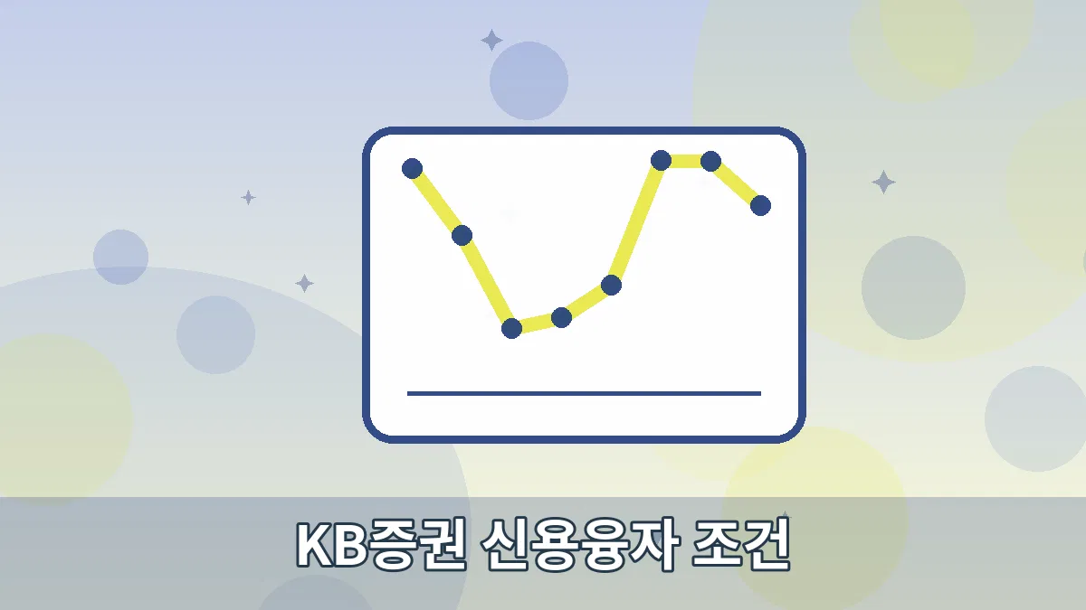 KB증권 신용융자 조건 안내 이미지 5